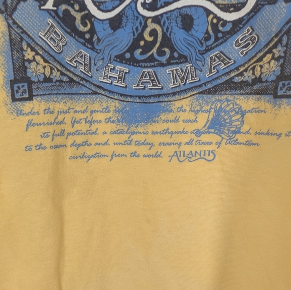 Jones And Mitchell Paradise Island Bahamas Atlantis Women's T-shirt Size Large - Picture 3 of 5